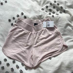 Nike yoga pink shorts